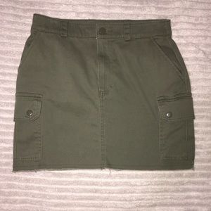 Forever 21 Green Skirt